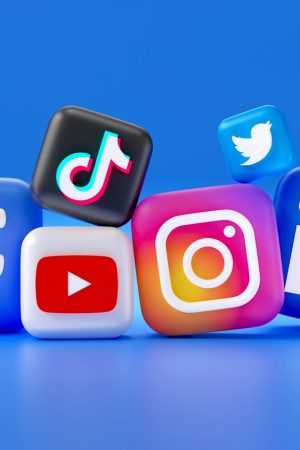a group of different social media logos